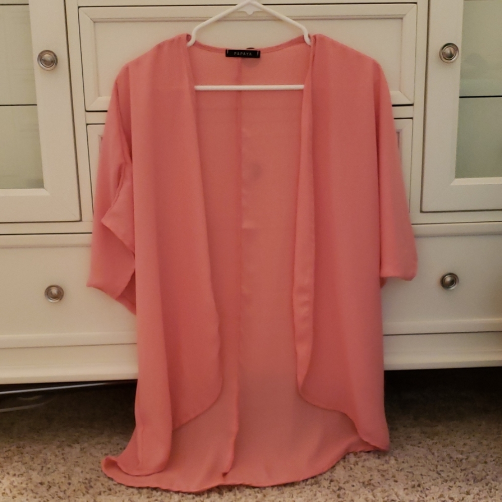Cardigan. 100% polyester